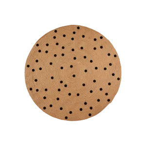 JUNI Matta M, Natur/svart