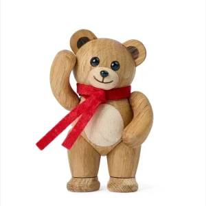(S) Sneeze Teddybjörn Trädekoration 9,5 cm Ek