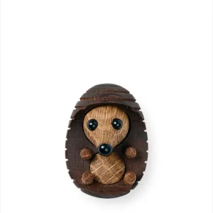 (S) Spike Igelkott Mini Trädekoration 3 cm Termoask