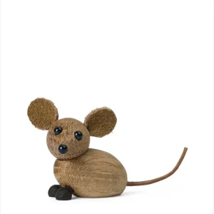 (S) The Country Mouse Mini Trädekoration 4 cm Ek