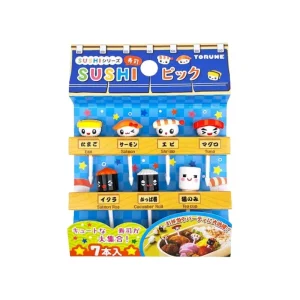 Bento Sushi Plockepinn i Kawaii-stil