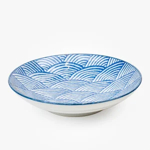 Djup Japansk Tallrik - Seigaiha