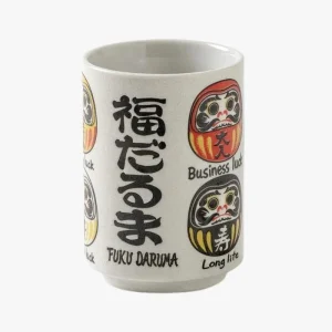 Japansk Daruma-mugg