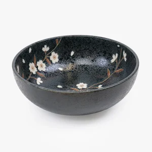 Japansk Donburi Skål - Kuro Sakura