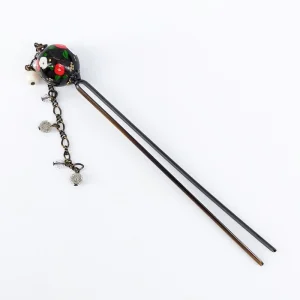 Japansk Kanzashi - Kamelia