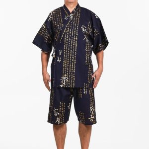 Japanska Jinbei - Man Kanji